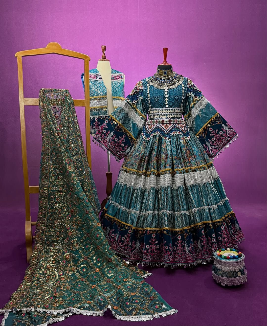 Afghan Bridal Elegance — Nikkah Gowns for the Modern Bride