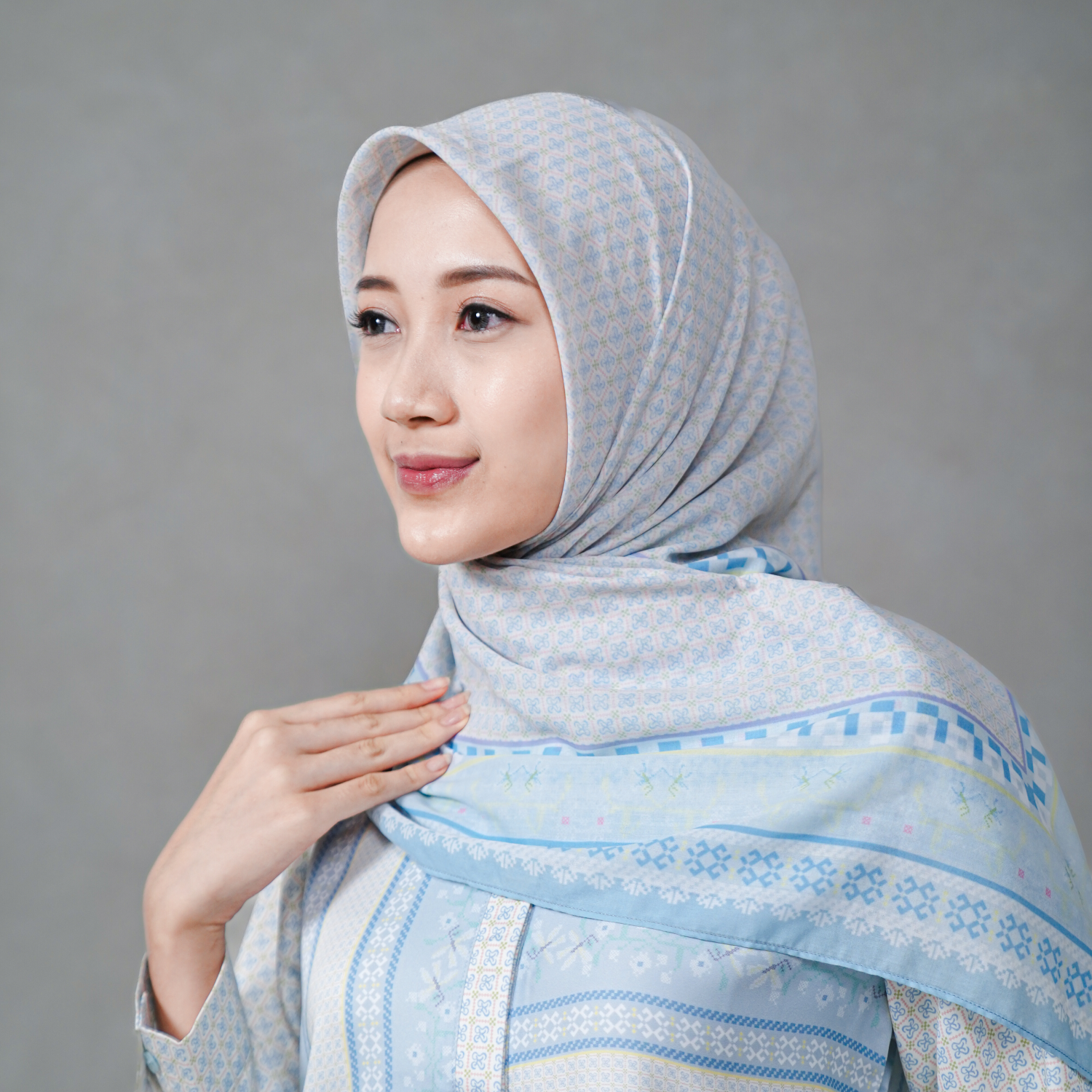 Zinnia Monogram Scarf