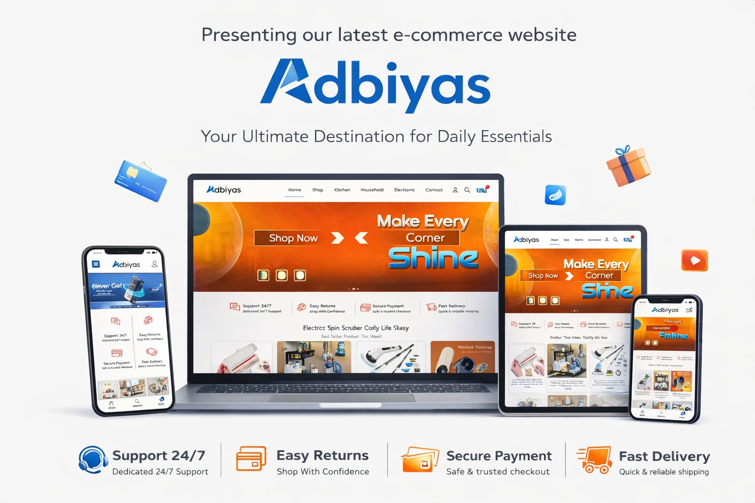 Adbiyas - Electronics E-Commerce