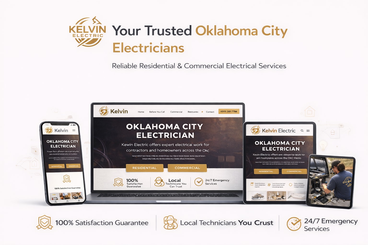 Kelvin Electric - Business Web Presence