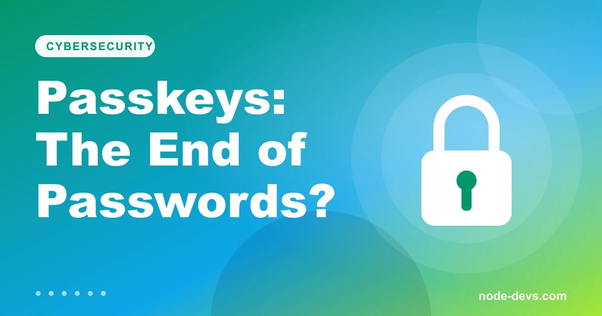 Passkeys passwordless login - padlock security illustration