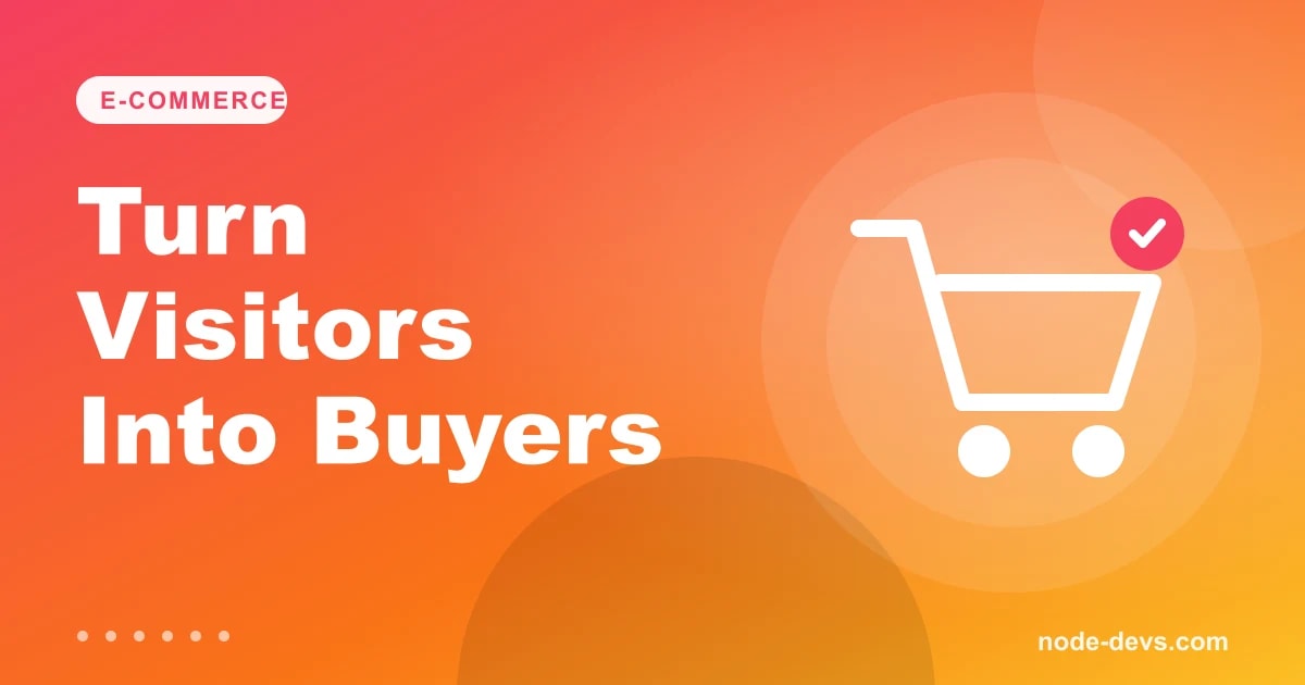 E-commerce conversion rate optimization - shopping cart illustration