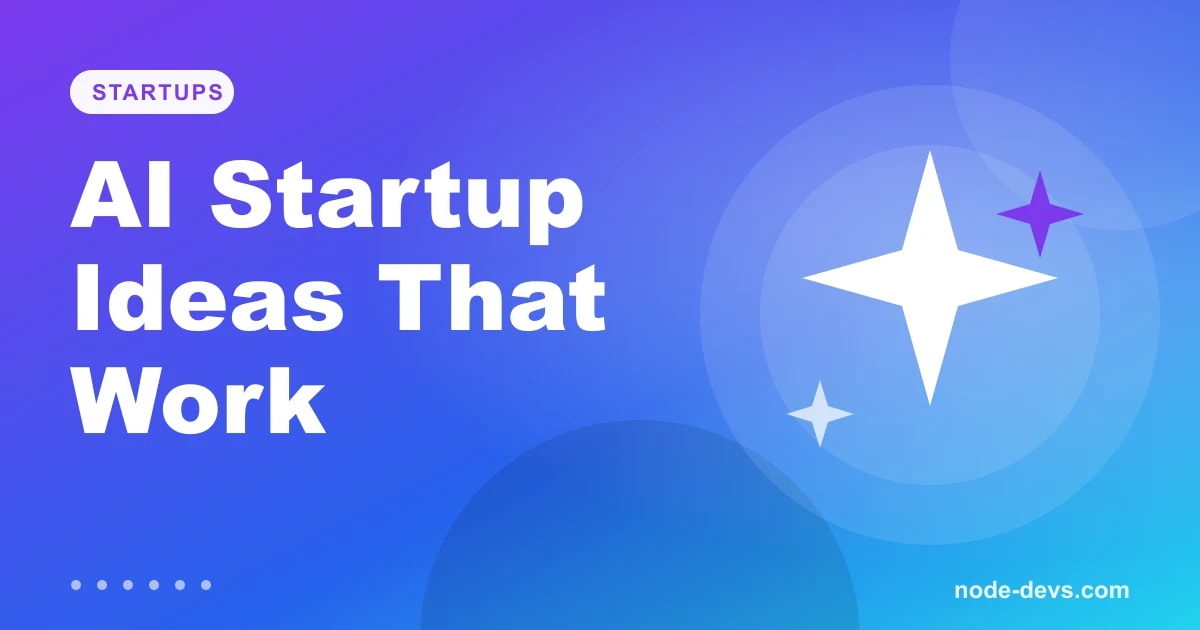 AI startup ideas that can work - sparkle illustration