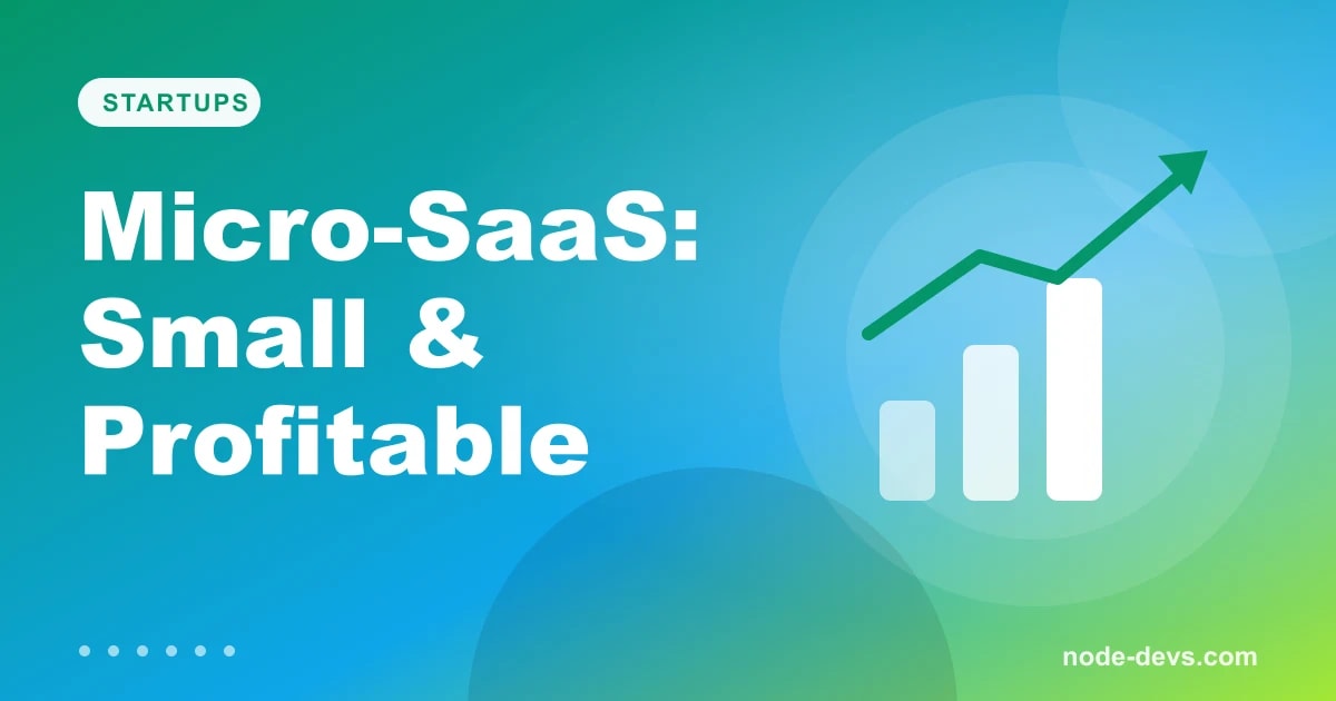 Micro-SaaS ideas - growth chart illustration