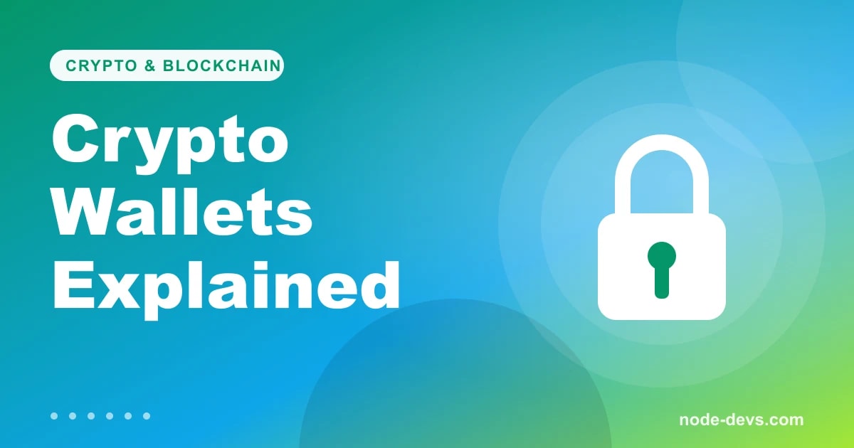 Crypto wallets explained - padlock illustration