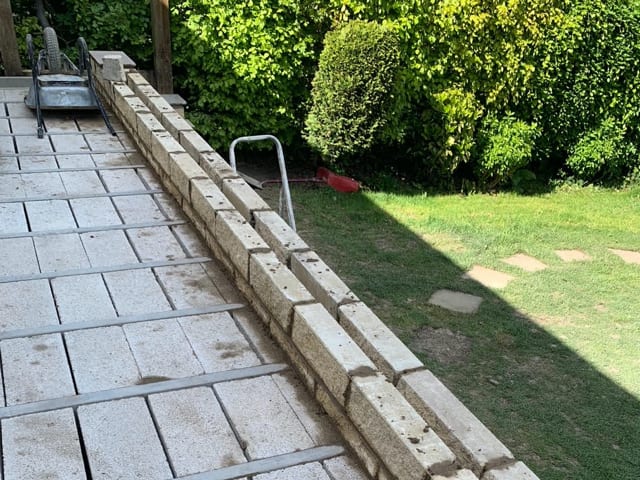 Old slabs to bew replaced