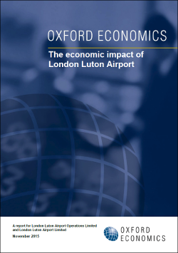 The Economic Impact Of London Luton Airport - 