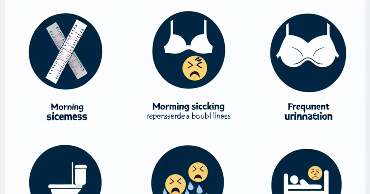 Early Pregnancy Signs You Might Miss - A Comprehensive Guide