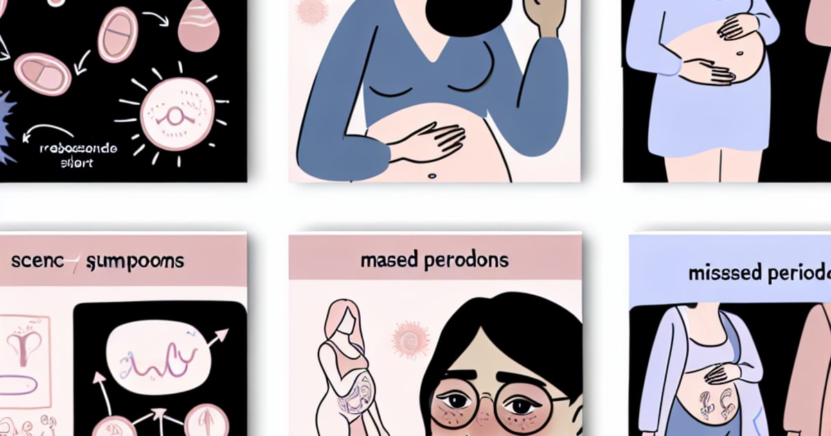 Early Pregnancy Symptoms - Recognizing the First Signs
