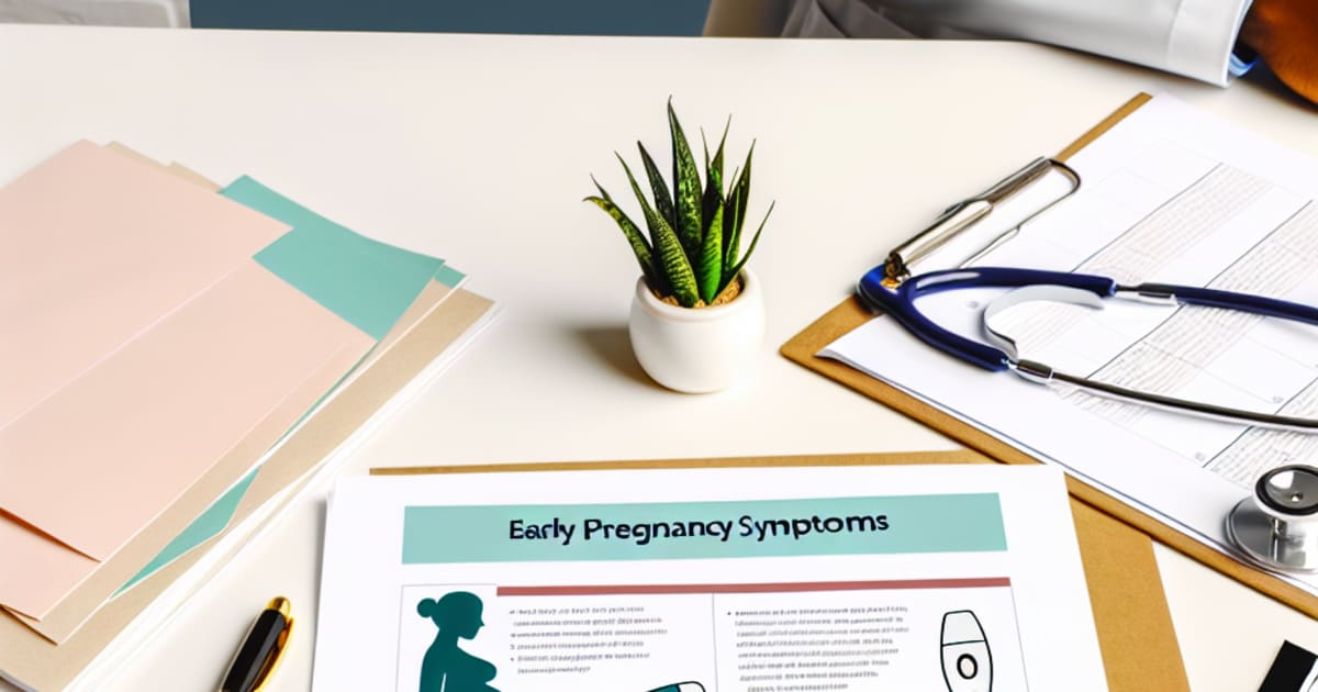 Early Pregnancy Symptoms: What to Expect - Blog Post