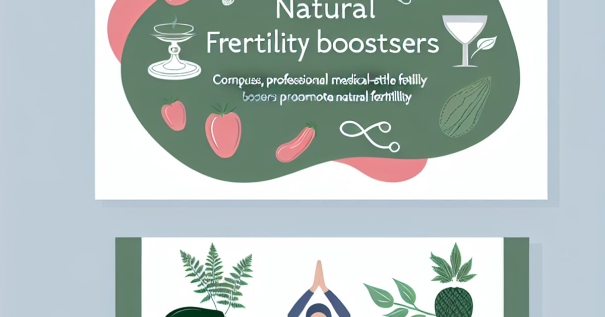 Natural Fertility Boosters - Enhance Your Fertility Naturally