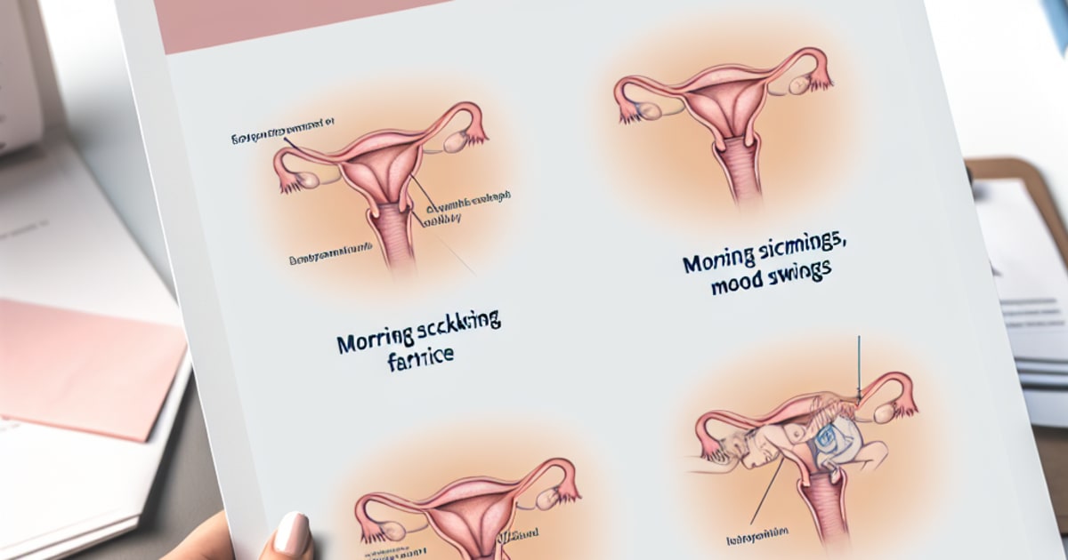 Early Pregnancy Symptoms - Recognizing the First Signs
