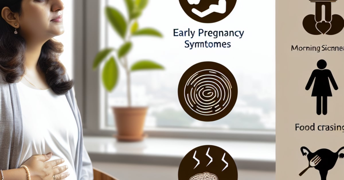 Early Pregnancy Symptoms - Understanding the First Signs