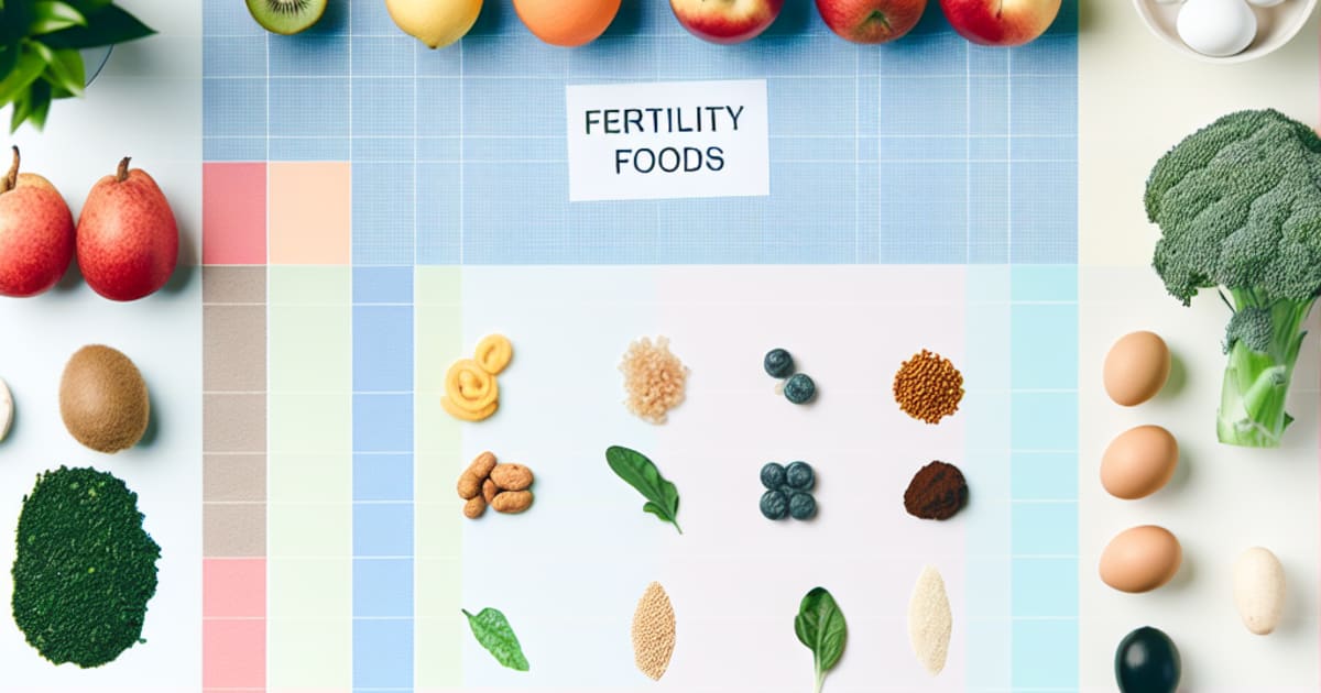 Fertility Foods: Boost Your Reproductive Health Naturally