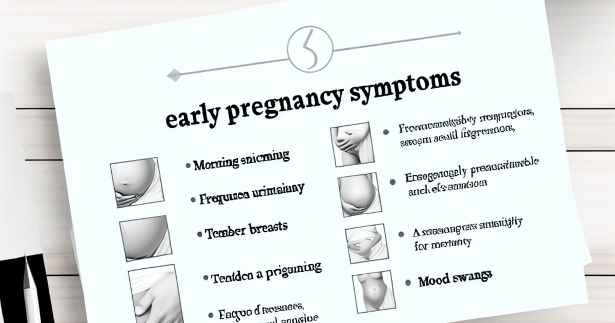 Early Pregnancy Symptoms: What to Expect