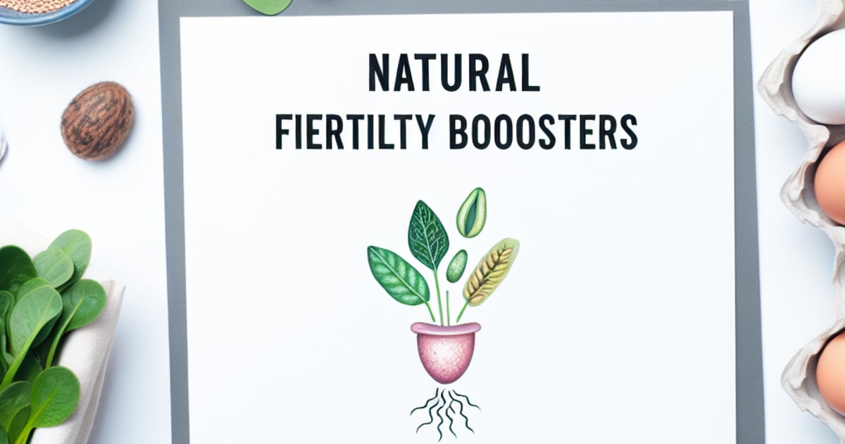 Natural Fertility Boosters - Enhance Your Fertility Naturally