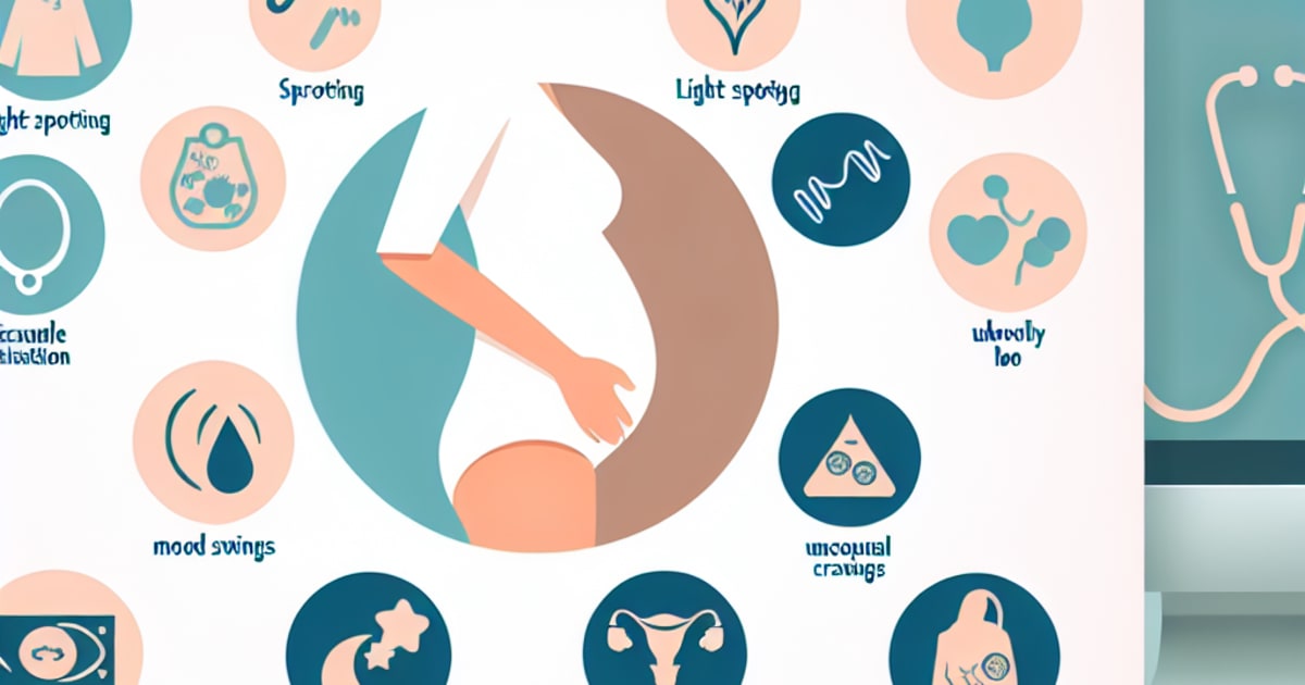 Early Pregnancy Symptoms - Recognizing the First Signs