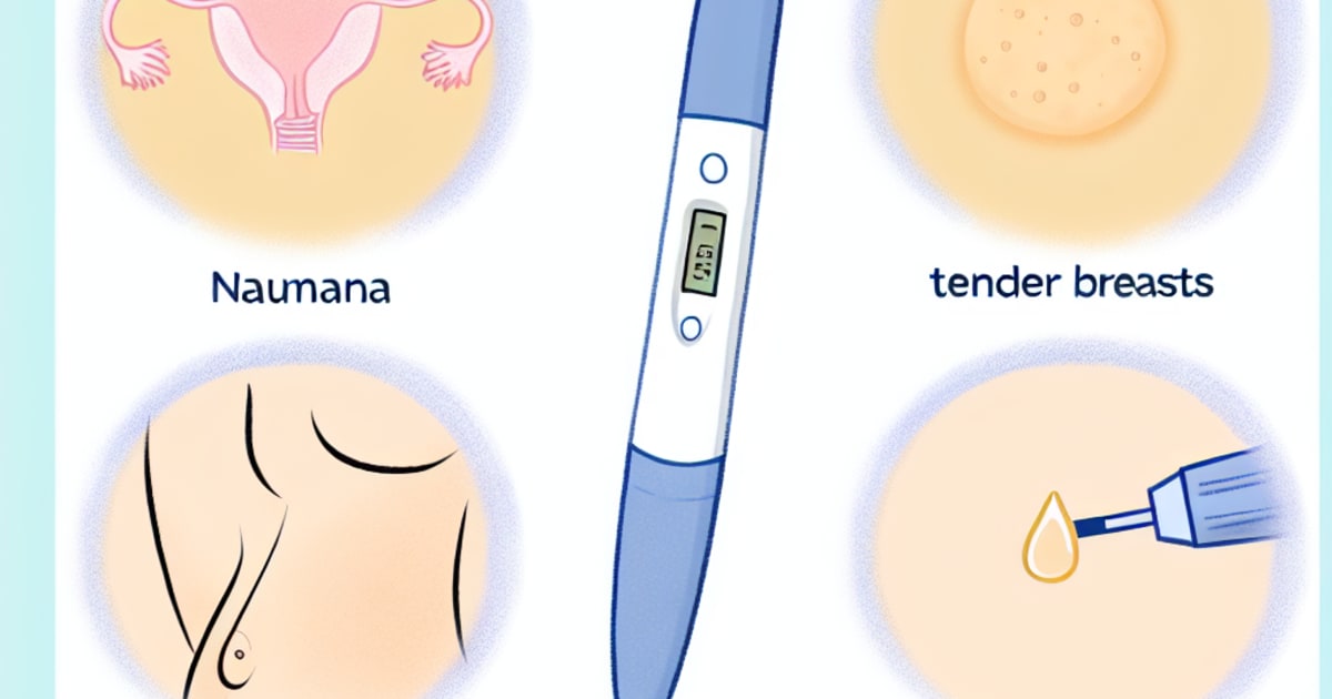 Early Pregnancy Symptoms - Recognizing the First Signs
