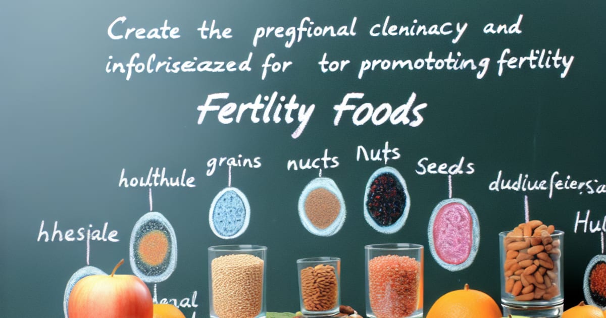 Boost Your Fertility with Nutritious Foods - Fertility Foods Blog Post