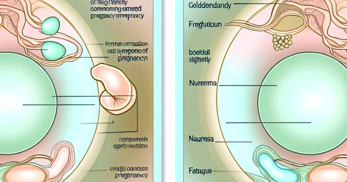 Early Pregnancy Symptoms - Recognizing the First Signs