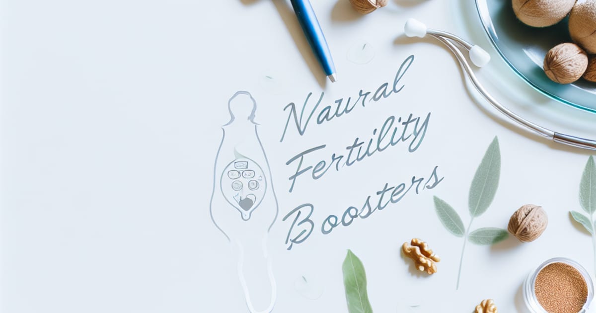 Natural Fertility Boosters - Enhance Your Fertility Naturally