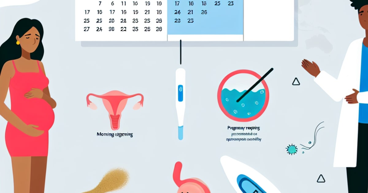 Early Pregnancy Symptoms - Recognizing the First Signs