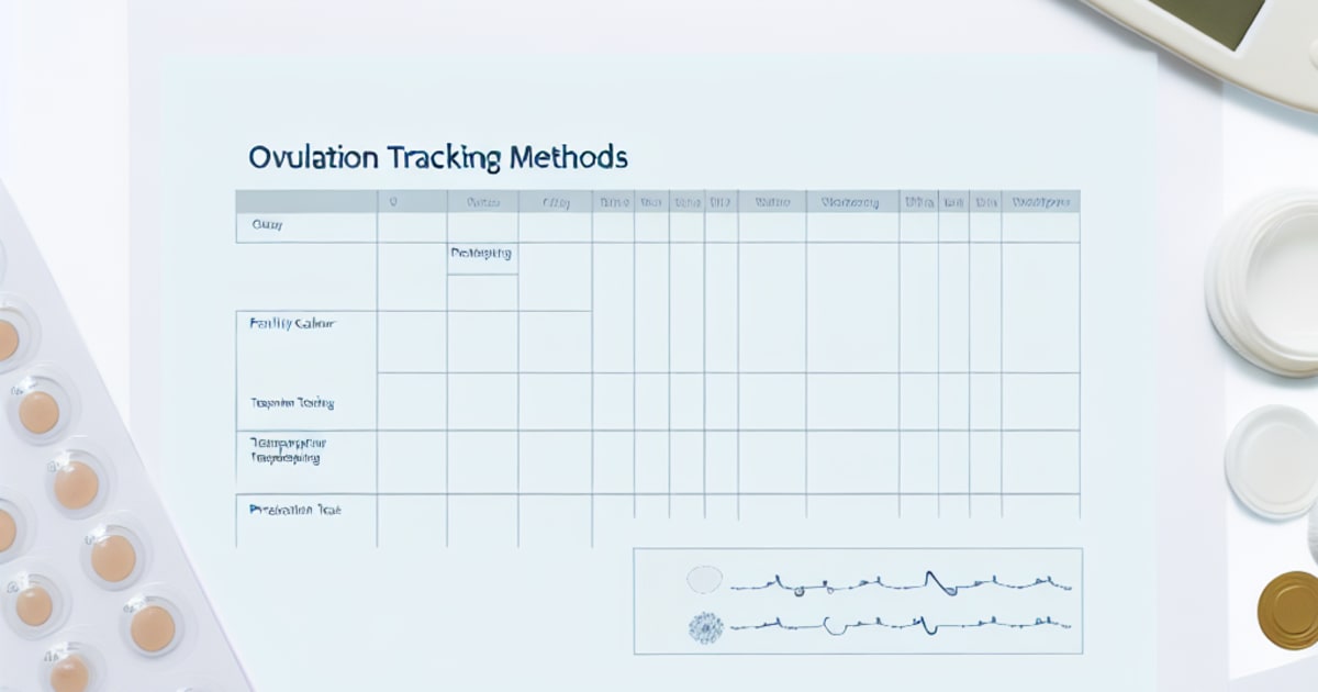 Ovulation Tracking Methods - A Comprehensive Guide