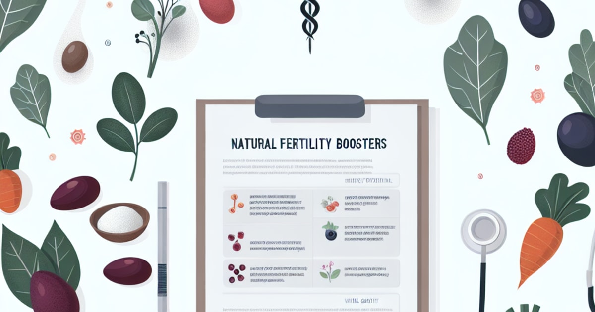Natural Fertility Boosters - Enhance Your Fertility Naturally