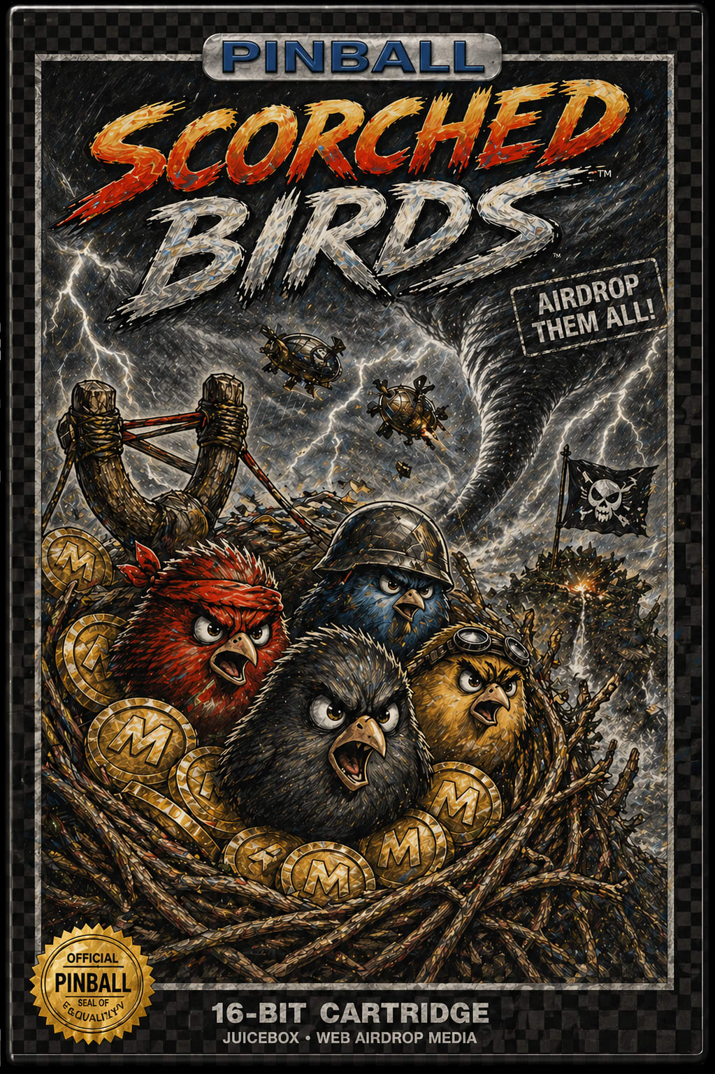 SCORCHED BIRDS cover art