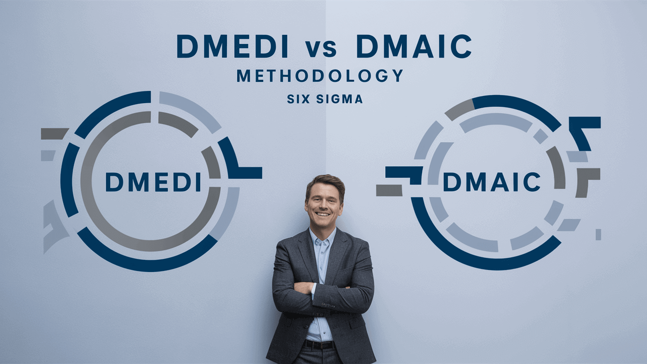 Explore DMEDI vs DMAIC Six Sigma, their uses, pros, and real examples, and advance your career in process excellence.