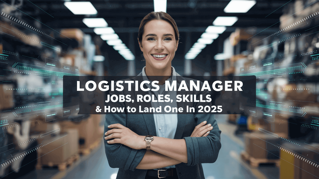 Logistics Manager- Roles, Skills and Job Insights