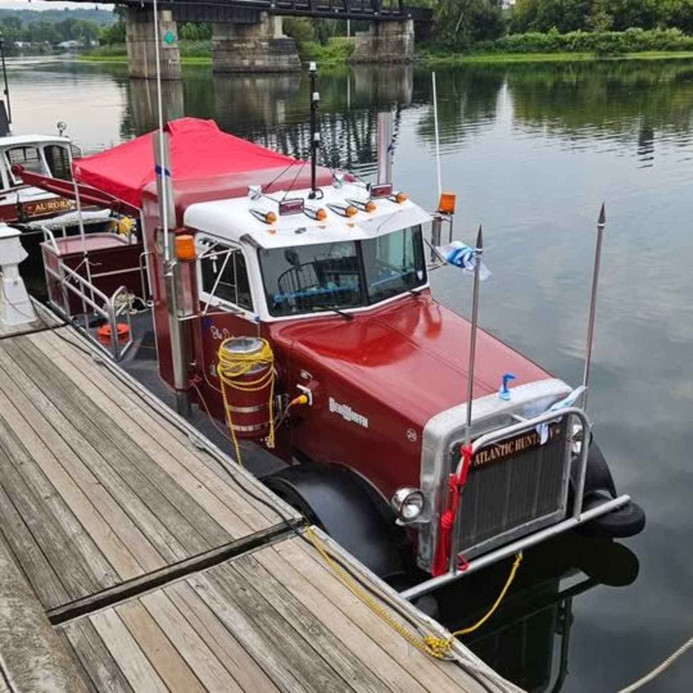 1995 Peterbilt Custom Semi Tritoon for sale in Massachusetts