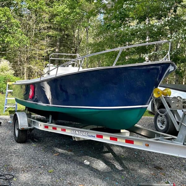 1980 Shamrock Center Console for sale in Maine