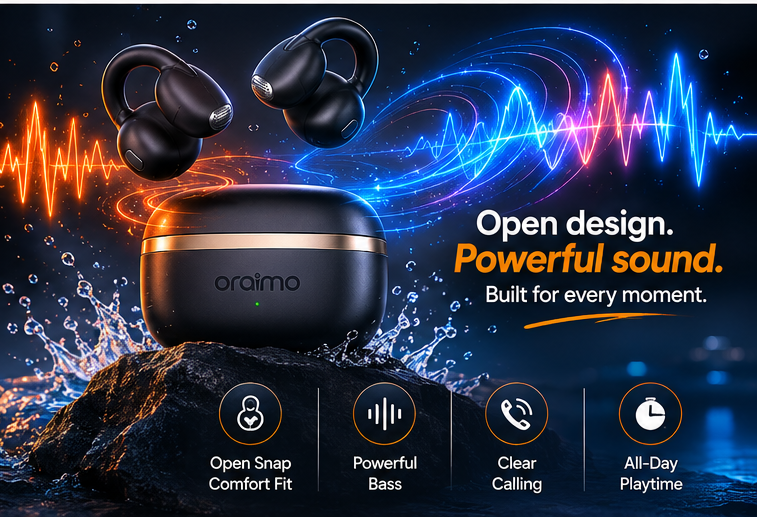 Oraimo OpenSnap Earbuds
