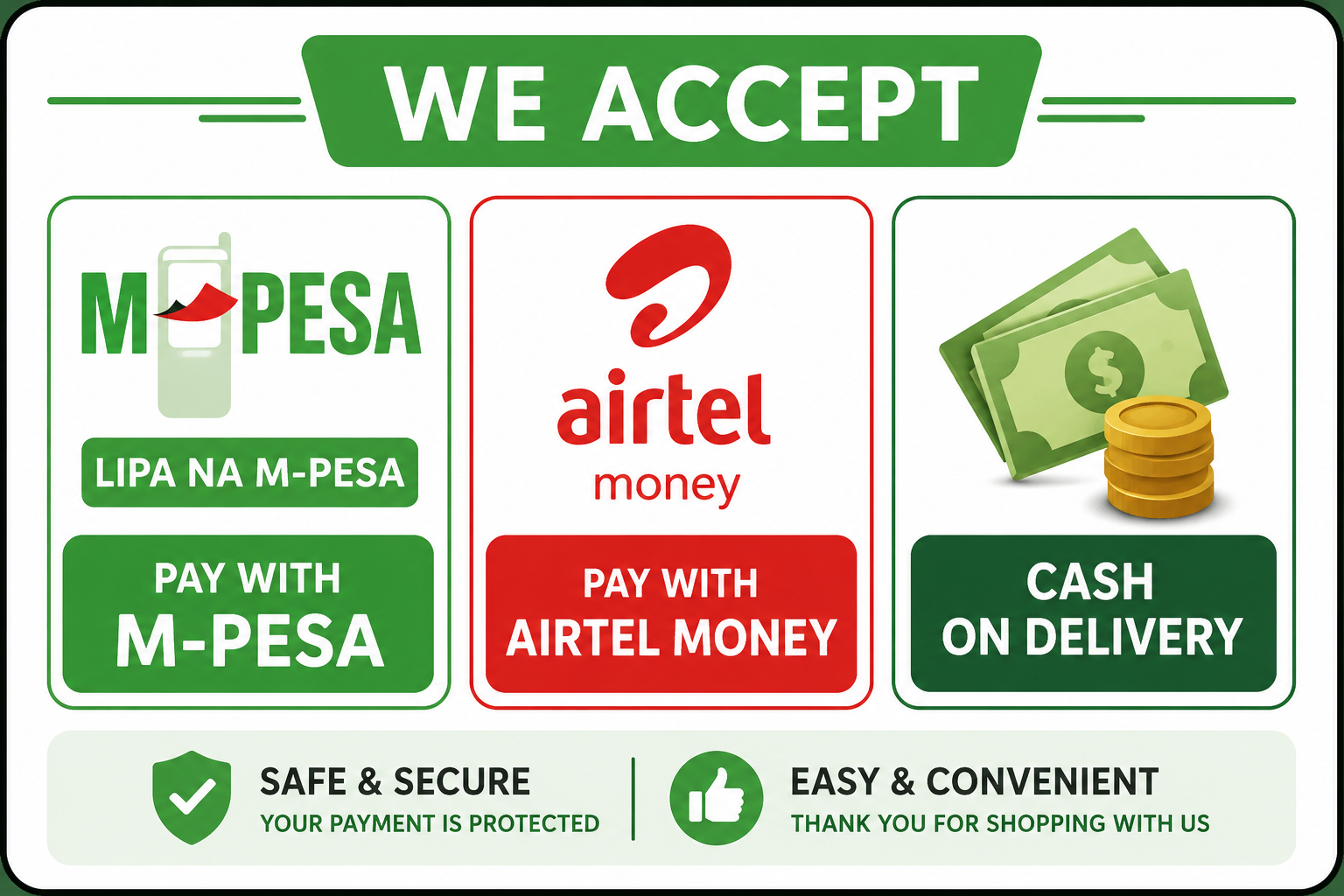 Simple and Secure payment