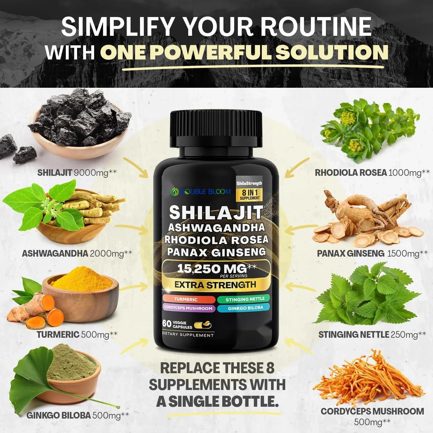 ASHWAGANDHA SHILAJIT ENERGY GUMMIES
