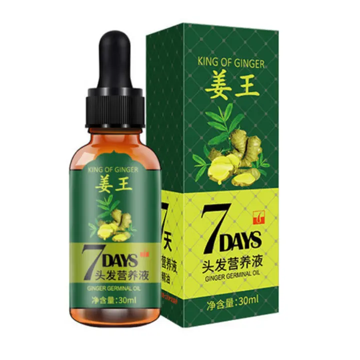 King Of Ginger 7 Days Hair Growth Oil – Fast Hair Repair & Root Nourishing Essence (30ML)