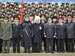 Парадный расчет Кубанского казачьего войска отправляется в Москву для участия в Параде Победы