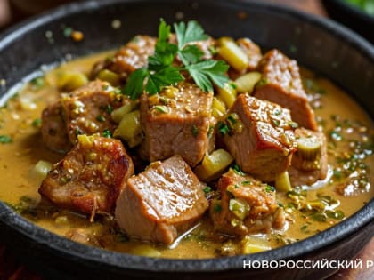 Свинина в горчичном соусе – может приготовить любой мужчина  