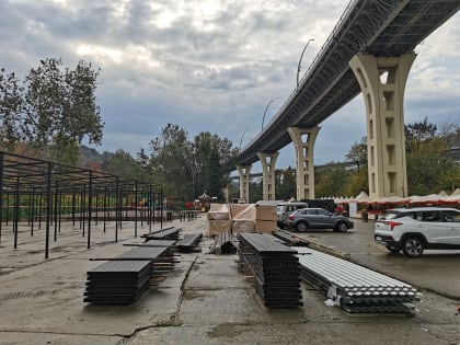 В Сочи в результате реконструкции увеличится площадь ярмарки на Мацесте