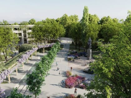 В Сочи до конца года реконструируют один из центральных скверов