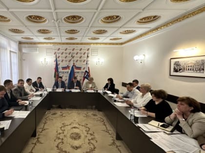 Депутаты провели заседание комитета по вопросам имущественных и земельных отношений