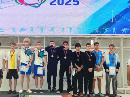 Новороссийские спортсмены заняли призовые места на Спартакиаде Кубани по плаванию