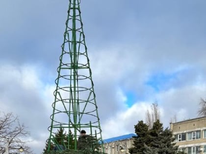 Новогоднее настроение в станице Новопокровской