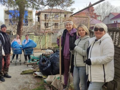 Дивноморский округ на субботнике!