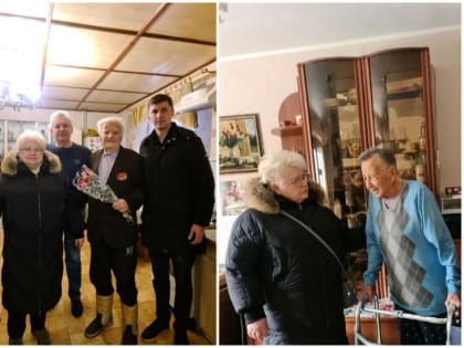 Депутат гордумы Людмила Головченко поздравила ветеранов с 80-летием со Дня освобождения Краснодара