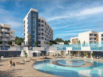 В сочинском Лоо строят отель стоимостью 1 млрд рублей. Открыть его планируют в 2023 году