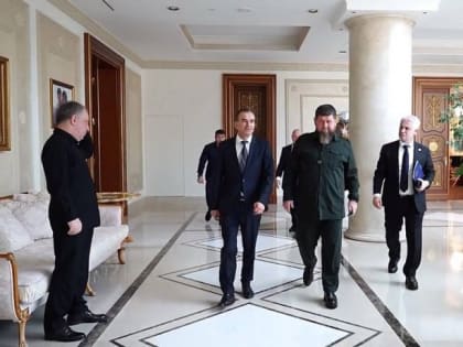 Стали известны подробности встречи губернатора Кубани Кондратьева с главой Чечни Кадыровым