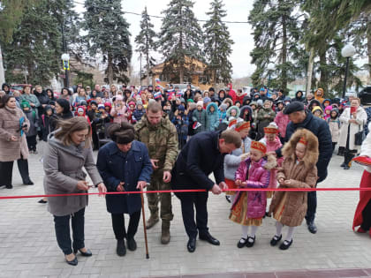 В селе Первореченском торжественно открыли обновленный Дом культуры