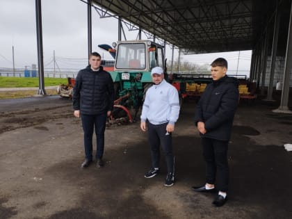 На днях в преддверии празднования Дня местного самоуправления администрацию Щербиновского района посетили наши лидеры ученического самоуправления